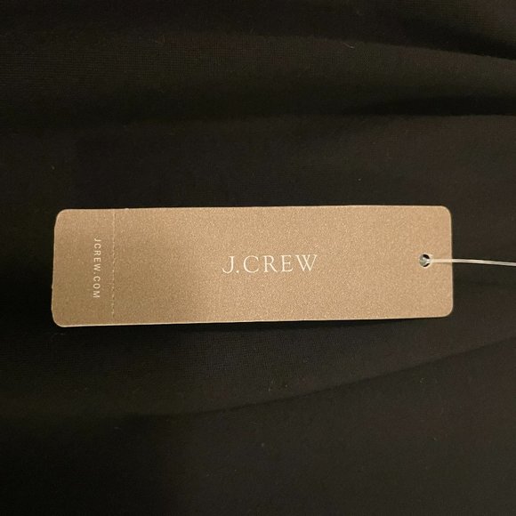 J.Crew Bell-sleeve Sheath Ponte Dress Black 0 - Picture 4 of 6